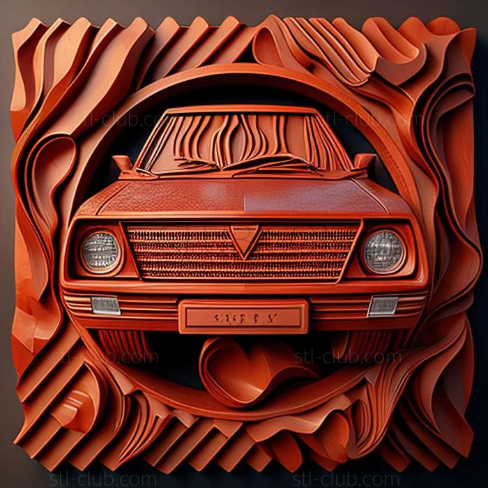 3D мадэль Lancia Y10 (STL)